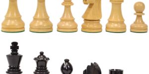 Wooden Chess Pieces.