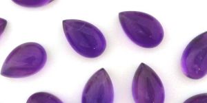 Amethyst Cabochon Pears