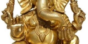 Brass Pagri Ganesha Statue