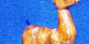 Wa - 02 wooden animal statue