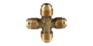 Brass Male Cross