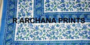 Block Printed Bed Cover