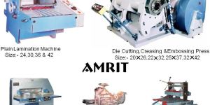 Lamination & Die Punching & Paper Cutting Machines