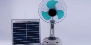 Solar AC DC Fan