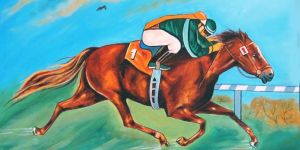Born to Run Painting