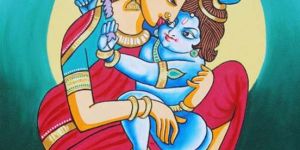 Infinitive love - Krishna and Yashodha