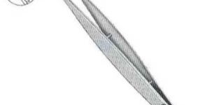 MI-612 Jayles Fixation Cum Corneal Forceps 1x2 Teeth