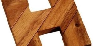 H Wooden Puzzle