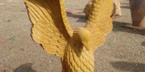 Sandstone Eagle Statue