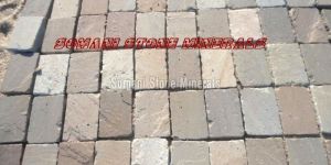 Multi Color Sandstone Cobbles 01