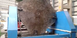 Rotary and Tilting Fixture for Indexing Job on VTC