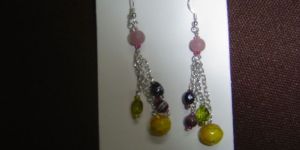 Glass Bead Earring
