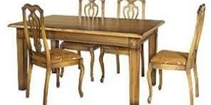 Wooden Dining Table Set Sa-wdts-01