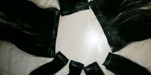 Straight Clip-in human hair extensions