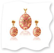 Gold Pendant Sets