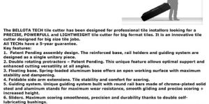 Bellota Tile Cutter