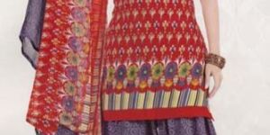 Unstitched Poly Cotton Suits