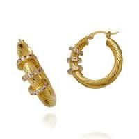 Trendy Gold Earrings