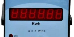 Single Kwh Meter LED Display