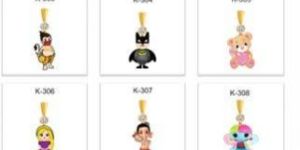 Full range of Kid's 3 D enamel jewellery