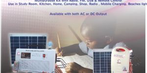 Solar Home Lighting Systems with LED Bulb, Mobile Charger