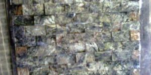 Bidasar Green Mosaic, Natural Stone, Morwad Pure White Marble