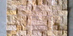 Ita Gold Send Blast Mosaic, Natural Stone, Brown Rain Forest Marble