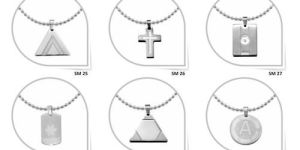 SS Sterling Silver Pendant