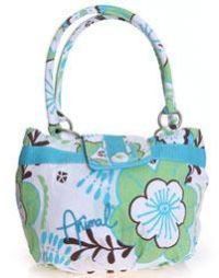 Blue Floral Bag
