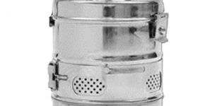 HOSPITAL DRESSING DRUMS STAINLESS STEEL