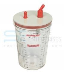 1500 Ml PC Suction Jar with Lid