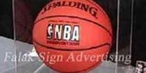 Acrylic Basketball Display Stand