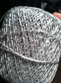 Silver Cotton Yarn