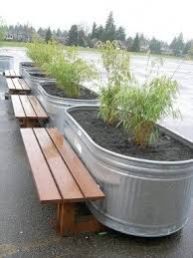 Metal Planters