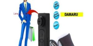 WORLD FIRST 10 HOUR BATTERY BACKUP SMALL HD BUTTON CAMERA WITH MINI PU