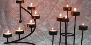 Metal Candle Holder