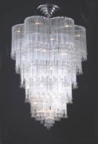 Glass Chandelier