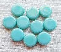 Flat Round Beads