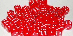 Plastic Ludo Dice