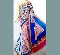 Hand Block Printed Sarees