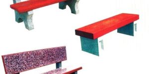 Cement Garden Benches