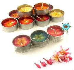 Plumeria Tealight Candles