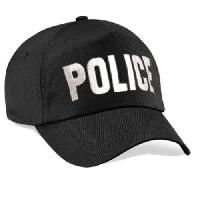 Printed Cotton Police Cap