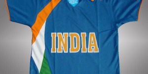Indian Team Cricket Polyester T Shirt