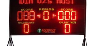 Solar Powered Multipurpose Electronic LED Scoreboard