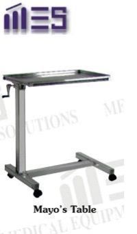 Mes OT Mayos Instrument Trolley