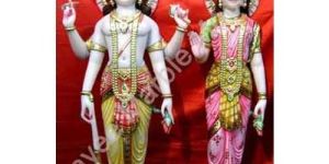 Marble Laxmi Narayan Statues