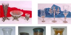 Glass Candle Holders