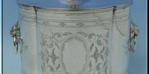 Storage Box, Silver Platted