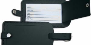 Leather Luggage Bag Tags